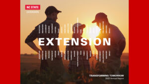 2023-24 NC State Extension Annual Report Cover Image